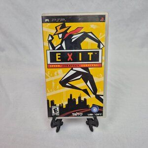 Exit Video Game PSP Sony Playstation Portable CIB 2006 VINTAGE MINT CONDITION!!!
